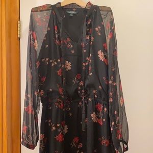 Ralph Lauren long floral boho dress